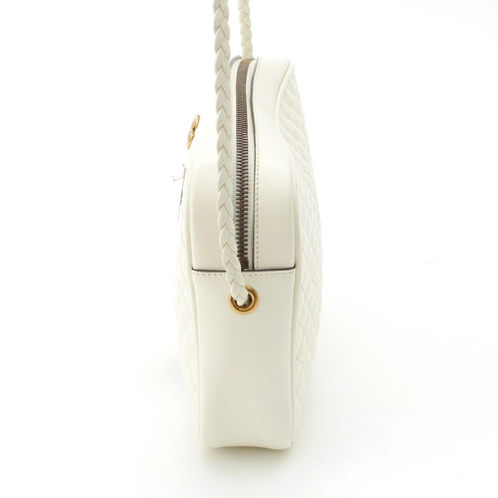 Gucci GG Marmont Sherry Quilted Leather Shoulder Bag White - Picture 3 of 8